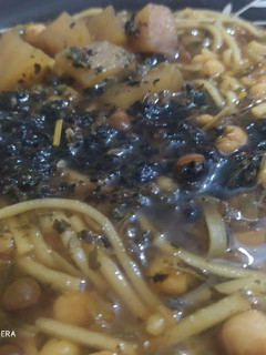 عکسی از دستور آش رشته چغندر ✔️
