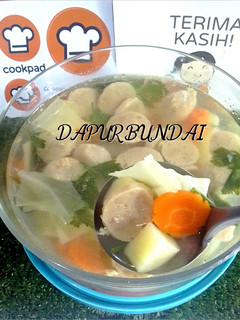 Foto resep Sayur Sop Baso