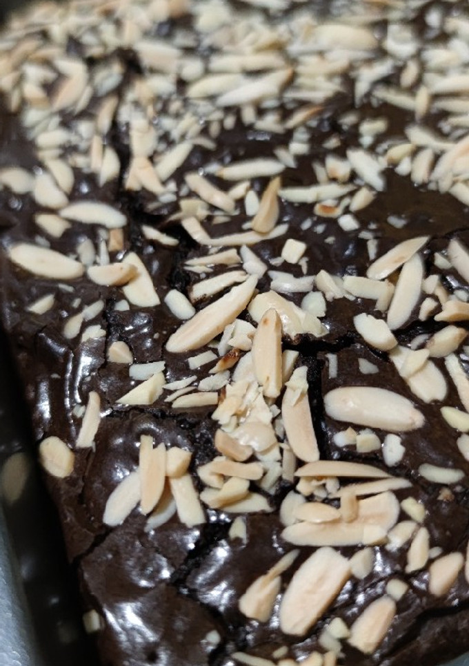Foto resep Almond Brownies
