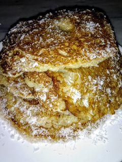 صورة لوصفة بان كيك الشوفان 😋