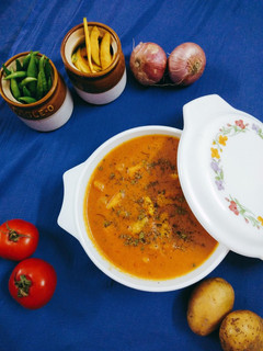 क्रीम वाले आलू (Cream wale aloo recipe in Hindi) रेसिपी मुख्य फोटो