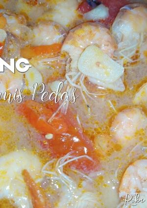 Foto resep Udang Tumis Pedas