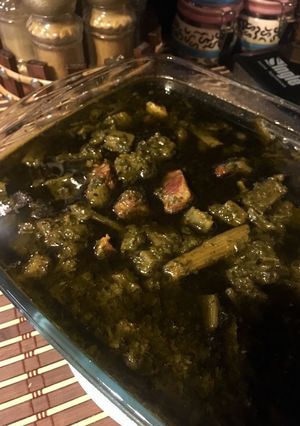 عکسی از دستور خورشت کرفس