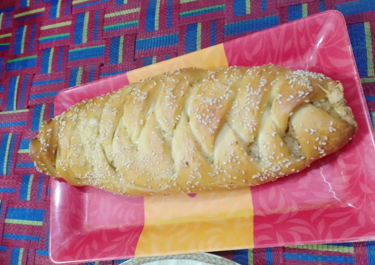 Easiest Way to Make Homemade Chicken bread (cheese)