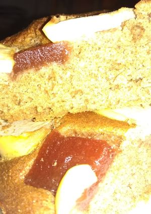Una foto de Delicia integral con membrillo y manzana