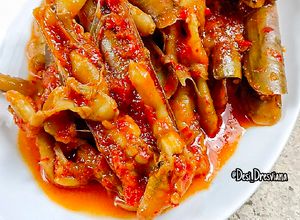 Foto resep Kerang Bambu Saus Padang