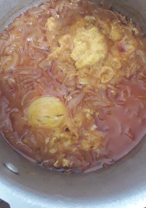 A picture of Pyaaz andey ka salaan.