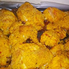 Oven baked Chicken (KFC) A picture of Oven baked Chicken (KFC).