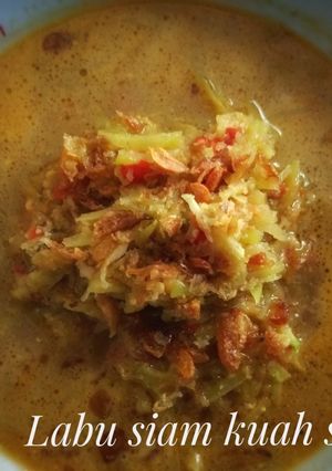 Foto resep Labu Siam Kuah Santan