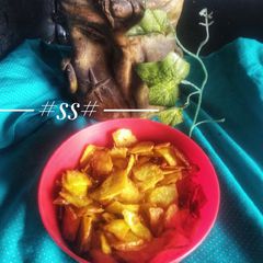 A picture of Crispy fried potato.