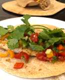 🌮Tilapia tacos with simple salsa 🌮