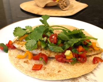 Best Recipe Tilapia tacos with simple salsa  Delicious and Healthy