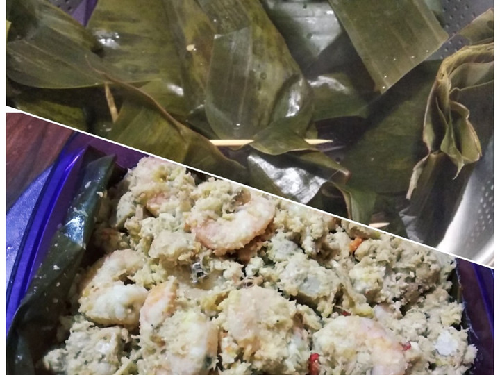 Resep Botok udang tahu tempe teri yang Sempurna