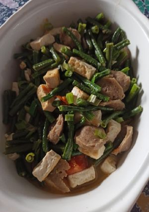 Foto resep Tumis Kacang Panjang Bakso Sapi