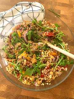 Une photo de ☆Salade de Quinoa, Boulgour et Pois Chiches☆