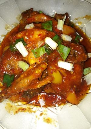 Foto resep Ayam pedas asam manis