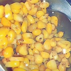 A picture of Masala corns.