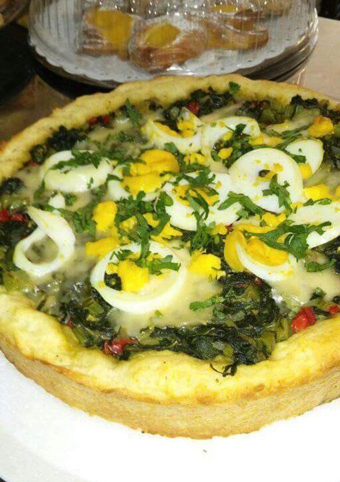 Una foto de Pascualina vegetariana (masa casera)😎🤗