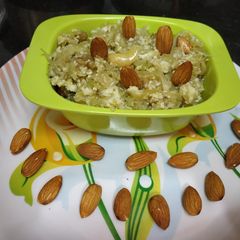 A picture of Lauki ka halwa bottle ground.