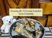 Gambar kerang bambu hijau saos