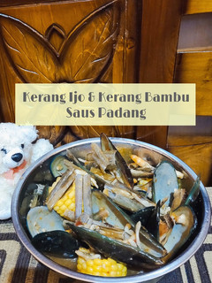 Foto resep Kerang Bambu & Kerang Hijau Saus Padang