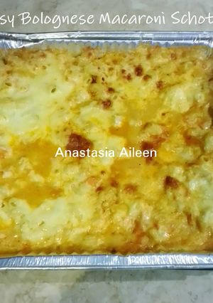 Foto resep Chessy Bolognese Macaroni Schotel