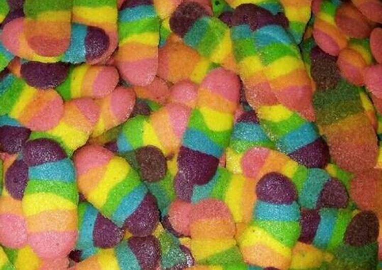 Cara termudah untuk Memasak saat makan malamLidah Kucing Rainbow 🌈