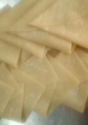 A picture of Samosa pockets.