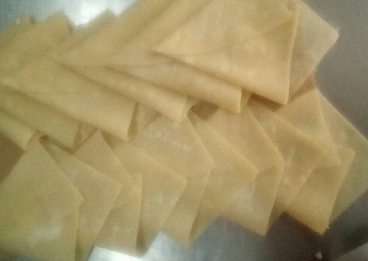 Recipe of Super Quick Homemade Samosa pockets