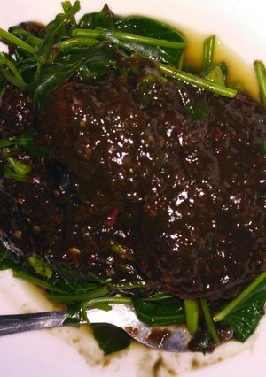 Foto resep Petis kangkung simple