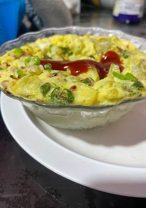 A picture of White squash quiche.