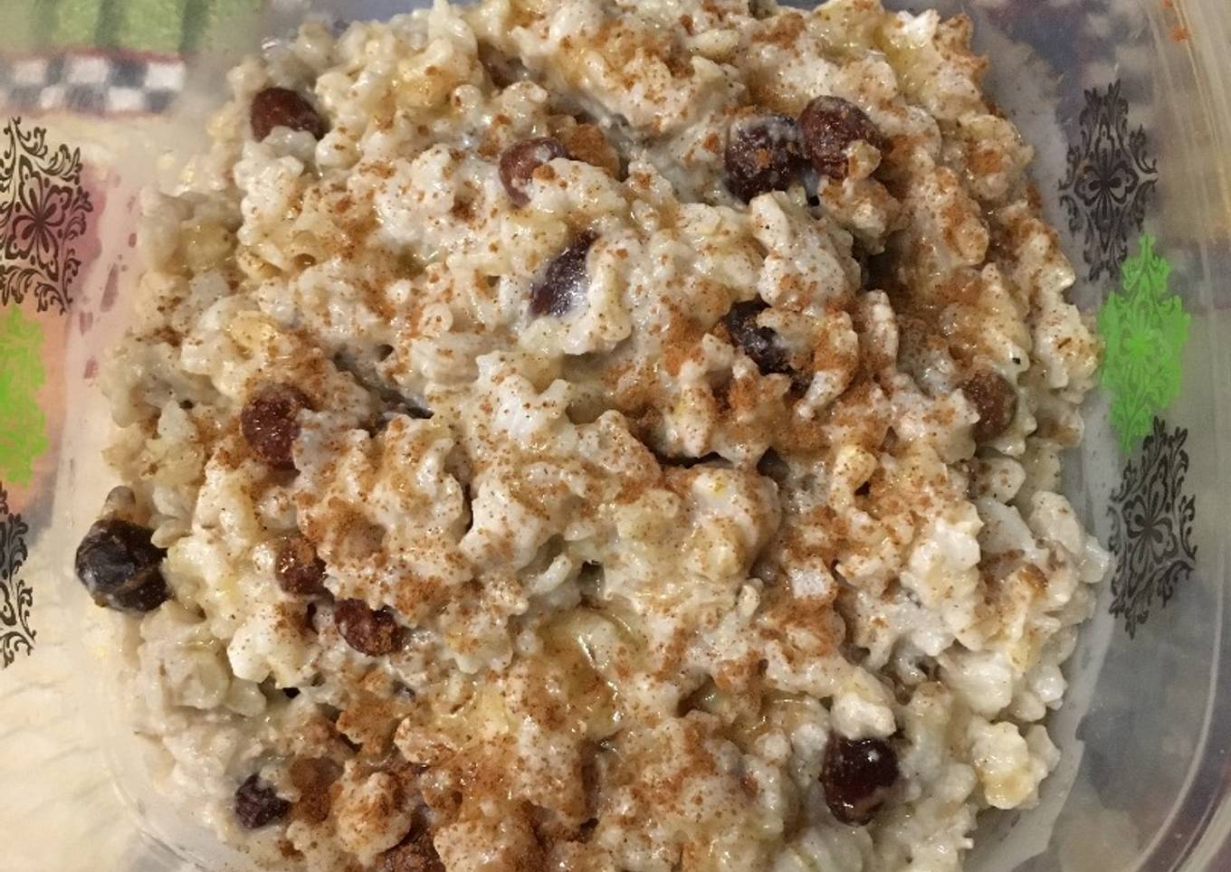 Arroz Integral con Leche de Almendras