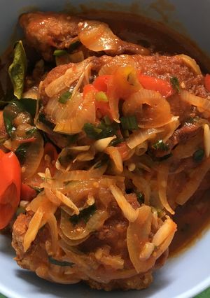 Foto resep Ayam Crispy Asam Manis Pedas