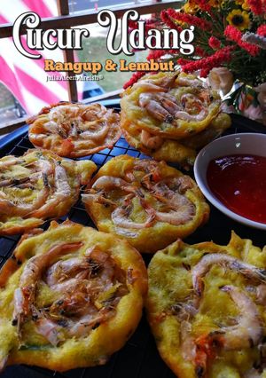 Gambar Cucur Udang Rangup & Lembut