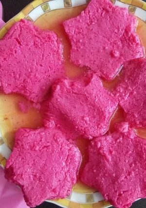 A picture of Rosemilk rasgulla.