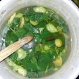Bening Jawa 'dhong Lung (daun ubi jalar)