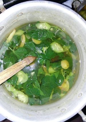 Foto resep Bening Jawa 'dhong Lung (daun ubi jalar)