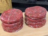 Hambúrguer caseiro