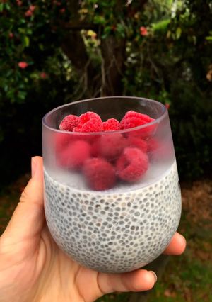 A picture of Chia Pudding.