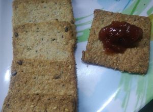 Una foto de Galletitas de salvado de avena, harina integral y mix semilla