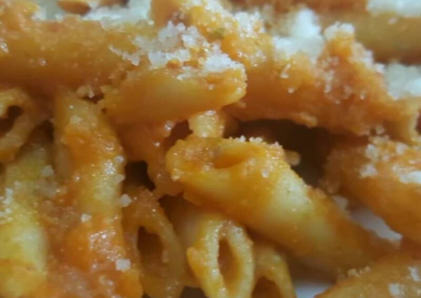 Macarrones con chorizo y zanahoria en thermomix