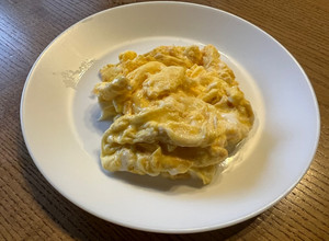 5分鐘快速出早餐 - 西式起士炒蛋 的食譜成品照片