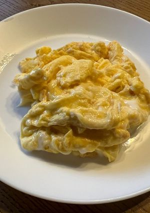 5分鐘快速出早餐 - 西式起士炒蛋 的食譜成品照片