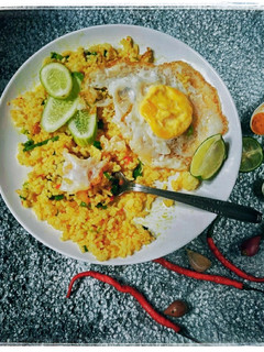 Foto resep Nasi Goreng Daun Kunyit