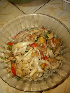 Foto resep Tumis jamur tempe