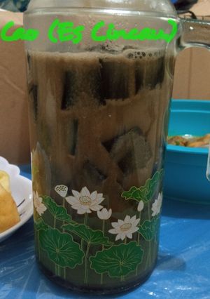 Foto resep 16. Es Cao (Es Cincau)