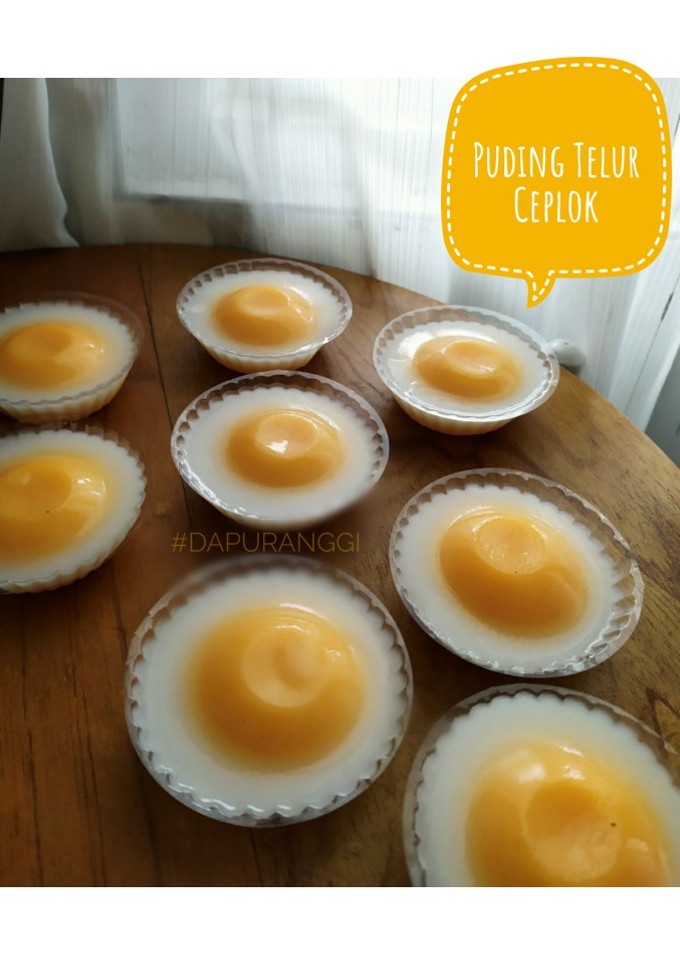 Foto resep Puding telur ceplok