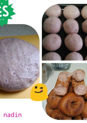 A picture of Donut ubi ungu.