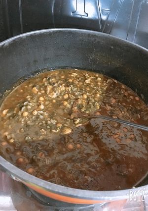 صورة لوصفة سبانخ باللحمه
