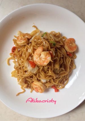 Foto resep Mie goreng udang